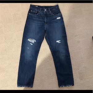 Levi’s straight leg jeans